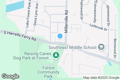 Map image of the property - 14355 S Harrells Ferry Rd