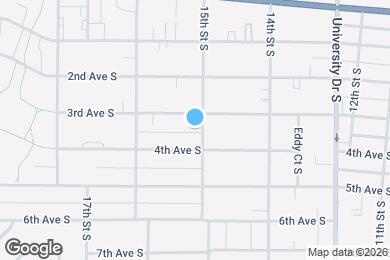 Map image of the property - 307 15th St S