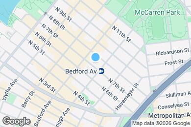 Map image of the property - Apartments like this are why people move to Williamsburg.