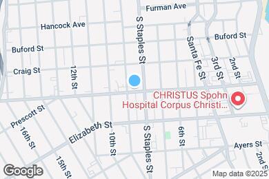 Map image of the property - 1112 Morgan Ave