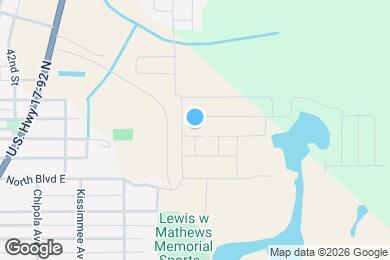 Map image of the property - 1673 Swan Swim Dr
