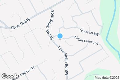 Map image of the property - 3832 Finger Creek SW