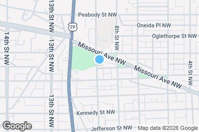 Map image of the property - 5723 9th St NW