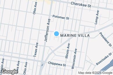 Map image of the property - 3618 Indiana Ave