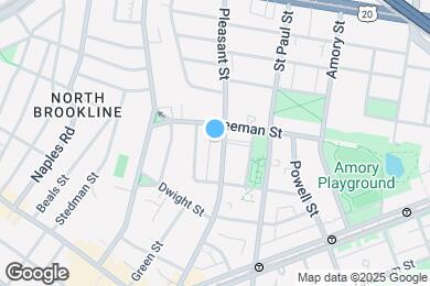 Map image of the property - 132 Pleasant St