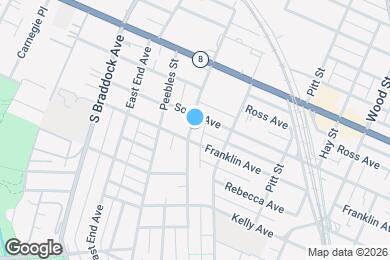 Map image of the property - 317 S Trenton Ave