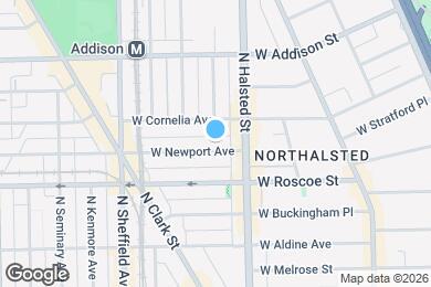 Map image of the property - 830 W Newport Ave