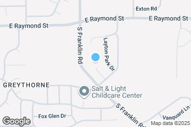 Map image of the property - 2331 Salem Park Ct