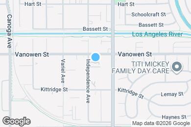 Map image of the property - 6738 Independence Ave