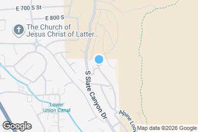 Map image of the property - 1015 Canyon Meadow Dr