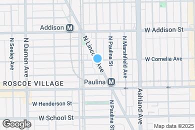 Map image of the property - 3464 N Lincoln Ave