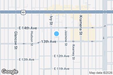 Map image of the property - 1317 Jersey St