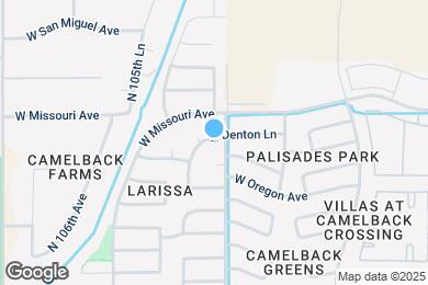 Map image of the property - 10307 W Denton Ln