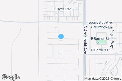 Map image of the property - 2610 E Embry Ln