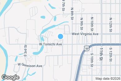 Map image of the property - 1206 W Tomichi Ave