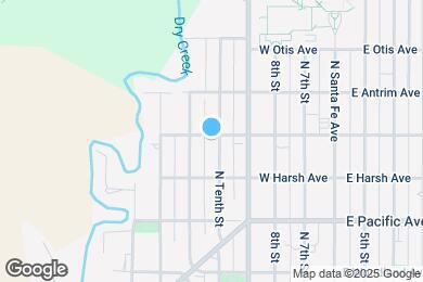 Map image of the property - 1019 N Tenth St