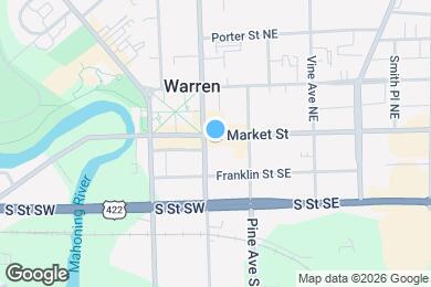 Map image of the property - 118 E Market St