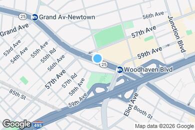 Map image of the property - 90-02 Queens Blvd
