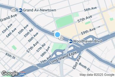 Map image of the property - LUXURY 1 BED LOFT in Queens!