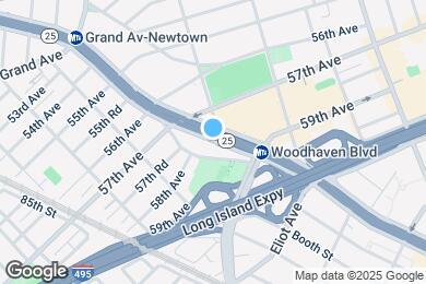 Map image of the property - LUXURY 2 Bed in Queens!