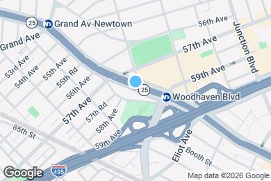 Map image of the property - LUXURY Studio in Queens!