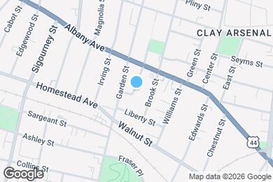 Map image of the property - 34 Bedford St