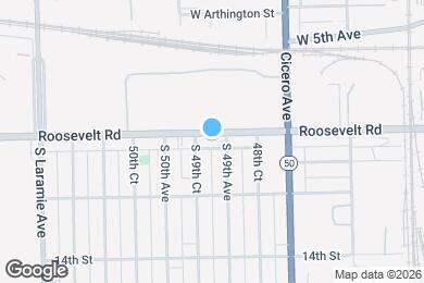 Map image of the property - 4909 W Roosevelt Rd