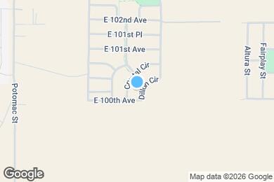 Map image of the property - 10031 Dillon Cir