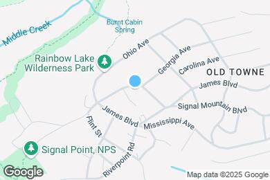 Map image of the property - 312 Signal Mountain Blvd