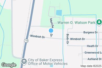 Map image of the property - 2631 Manchester Dr
