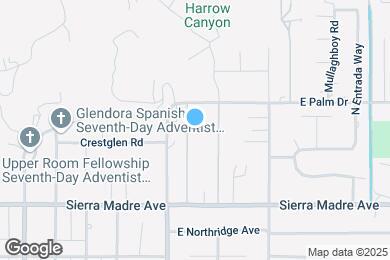 Map image of the property - 533 E Sierra Madre Ave