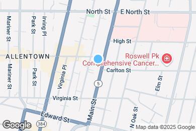 Map image of the property - Bosche Lofts and 910 Main street.