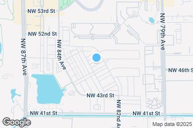 Map image of the property - 8251 NW 47th Ter