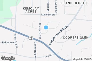 Map image of the property - 258 Palms Ln SW