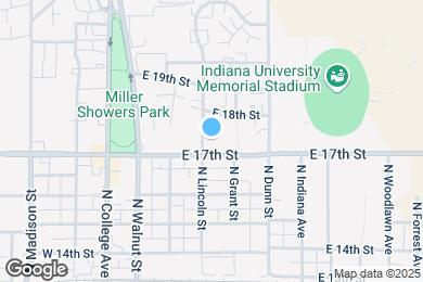 Map image of the property - 1304 N Lincoln St