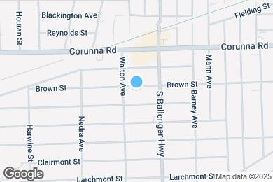 Map image of the property - 3705 Brown St