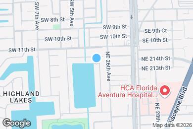 Map image of the property - 21320 NE 25th Ct