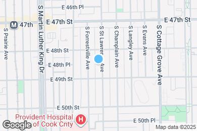 Map image of the property - 4830 S St Lawrence Ave