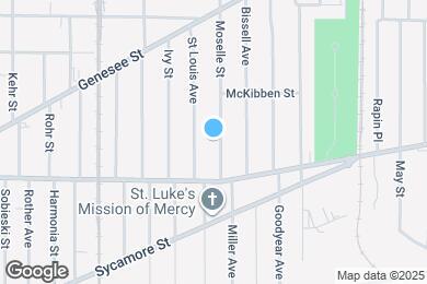 Map image of the property - 40 Moselle St