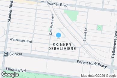 Map image of the property - 5932 McPherson Ave