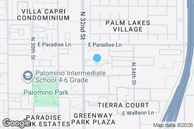 Map image of the property - 16005 N 32nd St