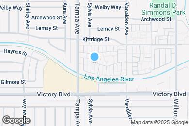 Map image of the property - 19250 Hamlin St