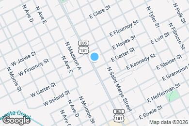 Map image of the property - 704 N Washington St
