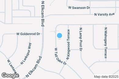 Map image of the property - 2195 W Tall Oaks Dr