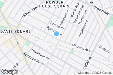 Map image of the property - 119 Morrison Ave