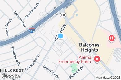 Map image of the property - Balcones Lofts