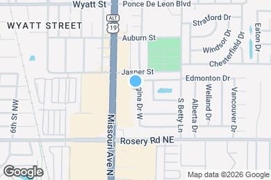 Map image of the property - 1429 Regina Dr W