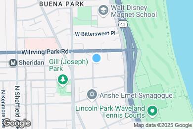 Map image of the property - 3927 N Pine Grove Ave