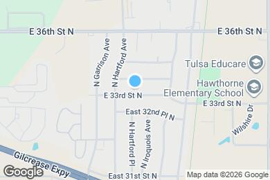 Map image of the property - 727 E 33rd St N