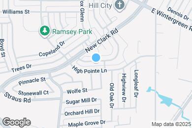 Map image of the property - 161 Hunter Dr